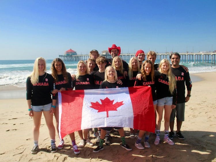 Canadian Junior Surf Team